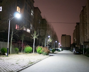 Jiayu Town, Xingyang City village solar street lamp project No. 2 started