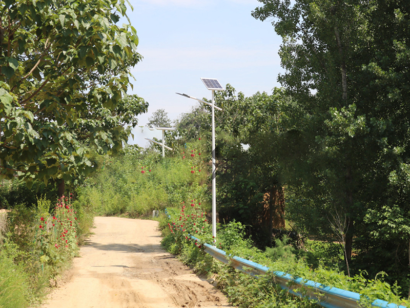 Jiayu Town, Xingyang City, in June 2021 solar street lamp project completed